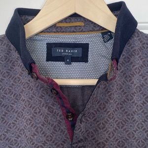 Ted baker polo shirt size 4.